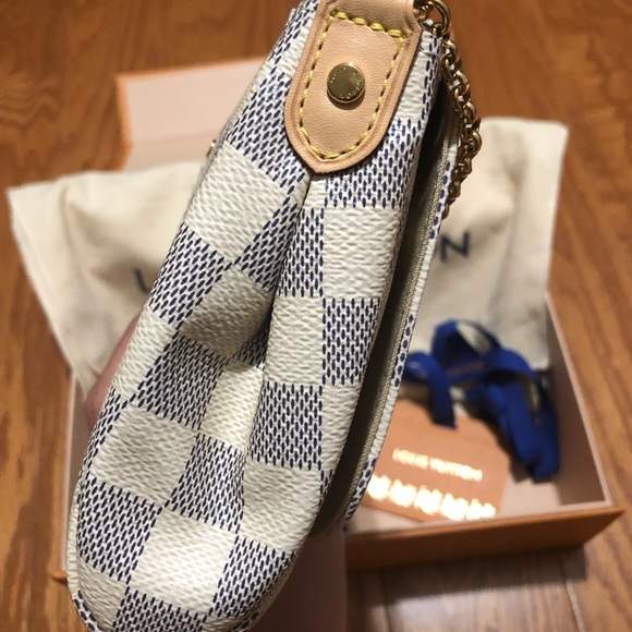 SOLD❌ *NWT* Louis Vuitton Favorite MM Damier Azur - Picture 5 of 8